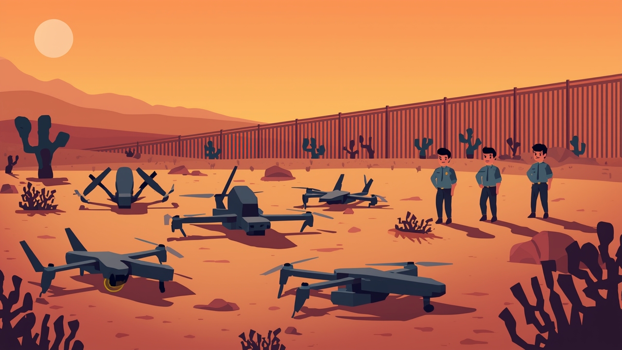 Mexico and US disable border drones used by traffickers