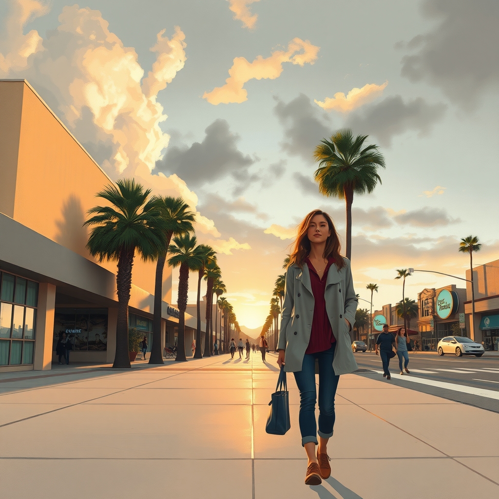 Los Angeles sees sudden temperature drop