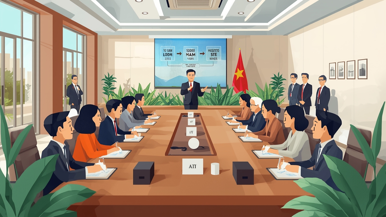 Vietnam president outlines goals to business leaders