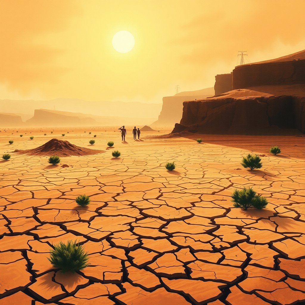 Drought stricken land in Colombia amid El Niño warnings