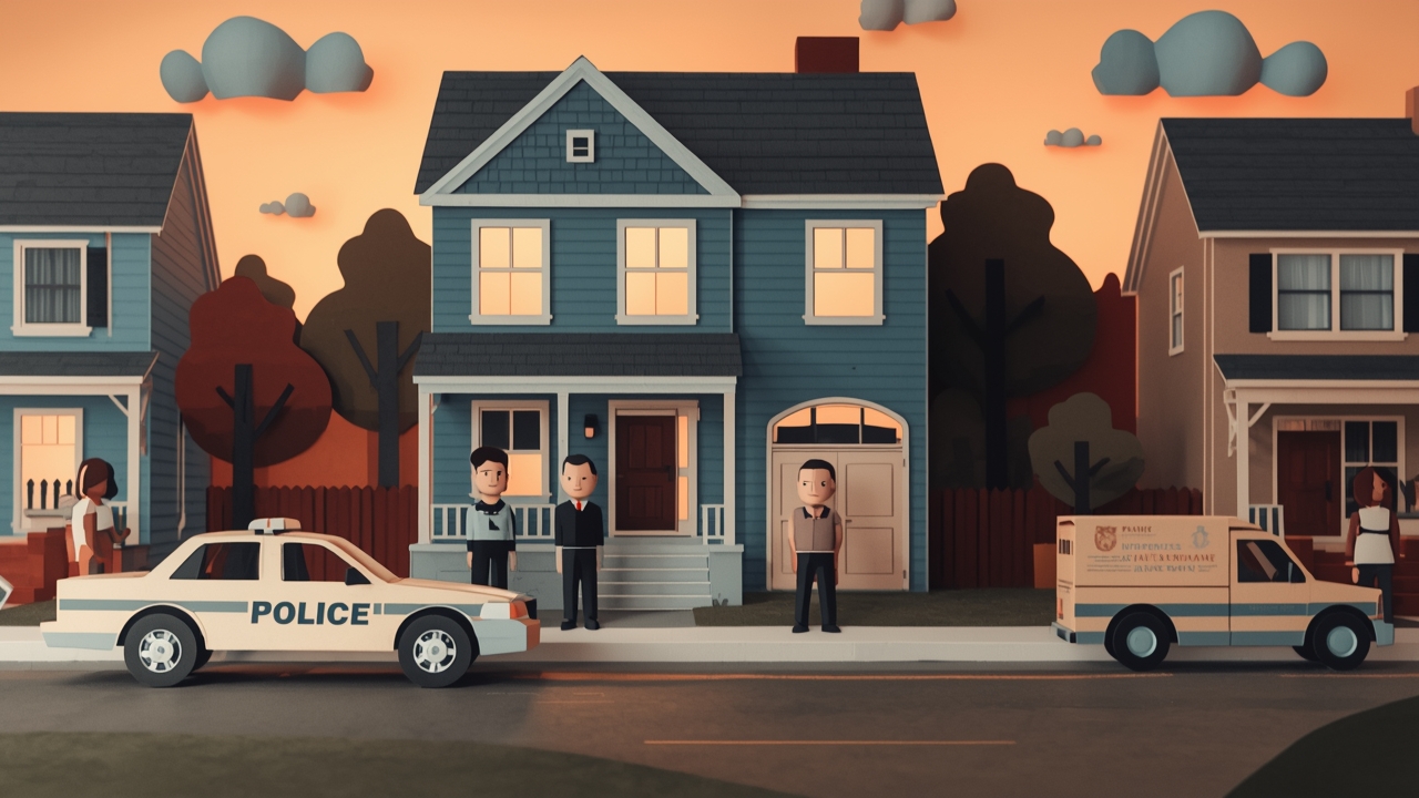 Tragedy strikes a family home