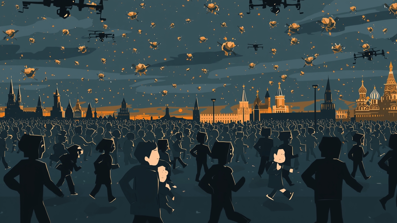 Drone attack hits Moscow during elections