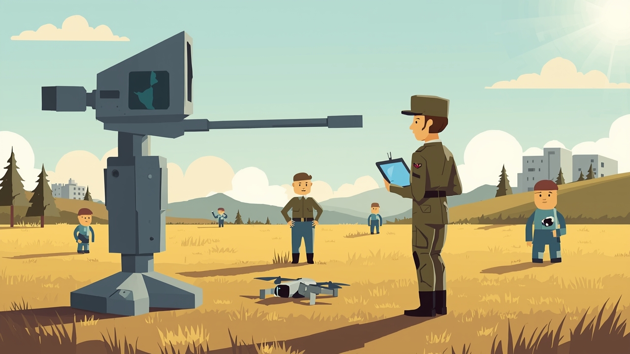 Ukraine uses AI turrets to down drones