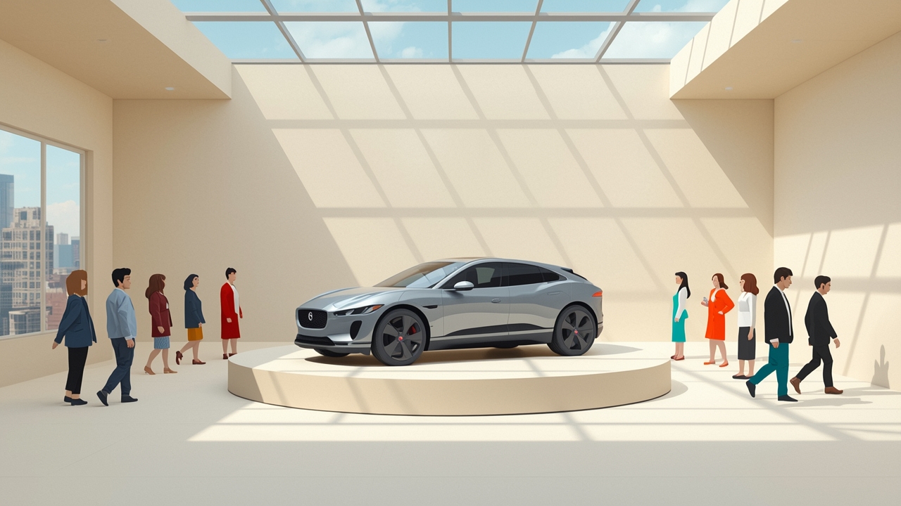 Jaguar unveils its new electric grand tourer in New York