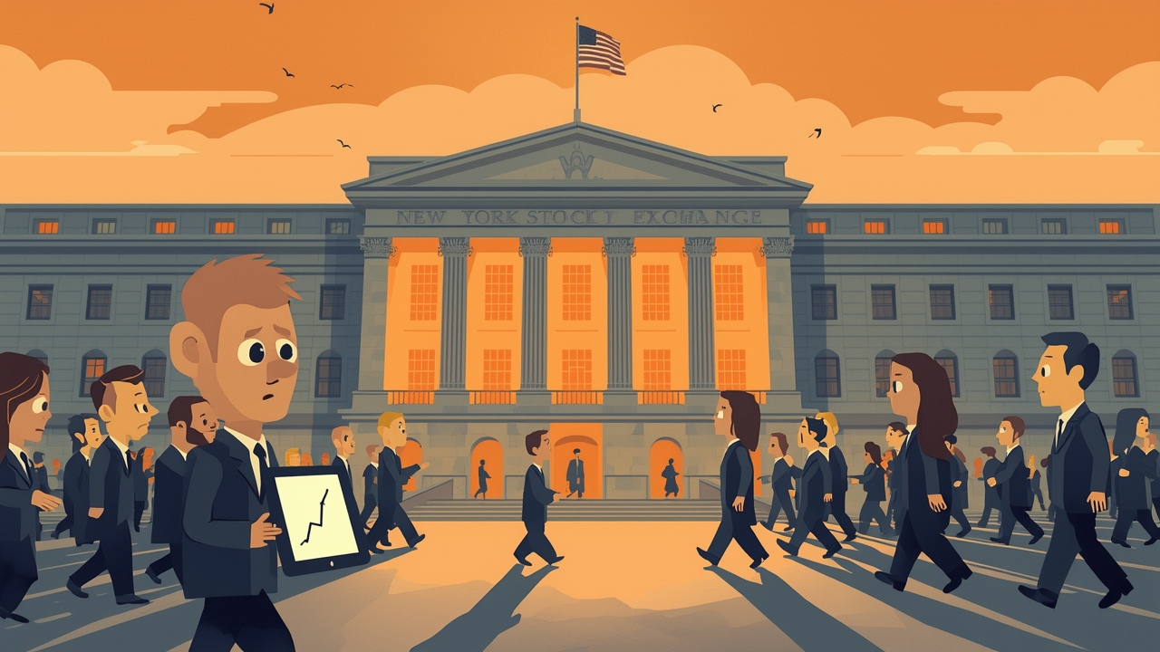 Investors react to Dow drop on Wall Street