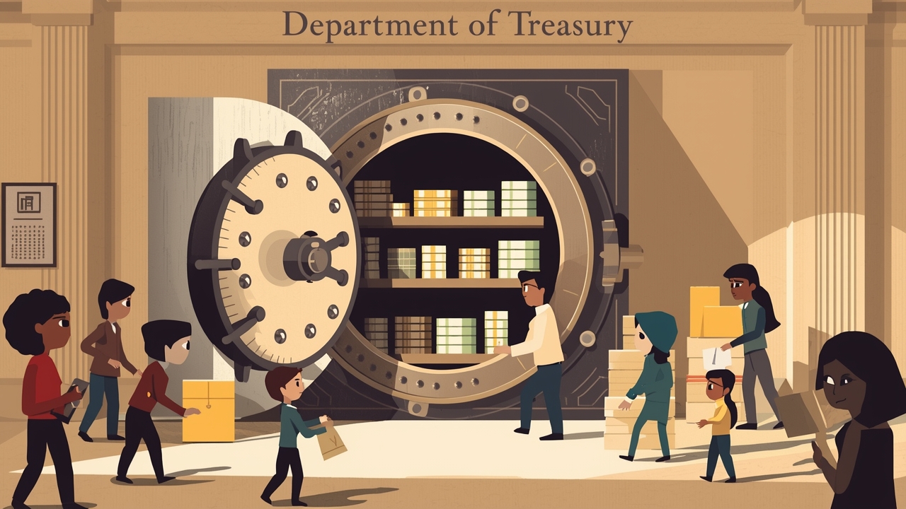 Treasury awards $2.9B to four states