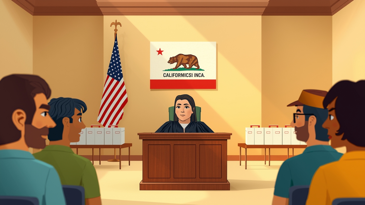 Judge rejects bid to halt California ballot processing