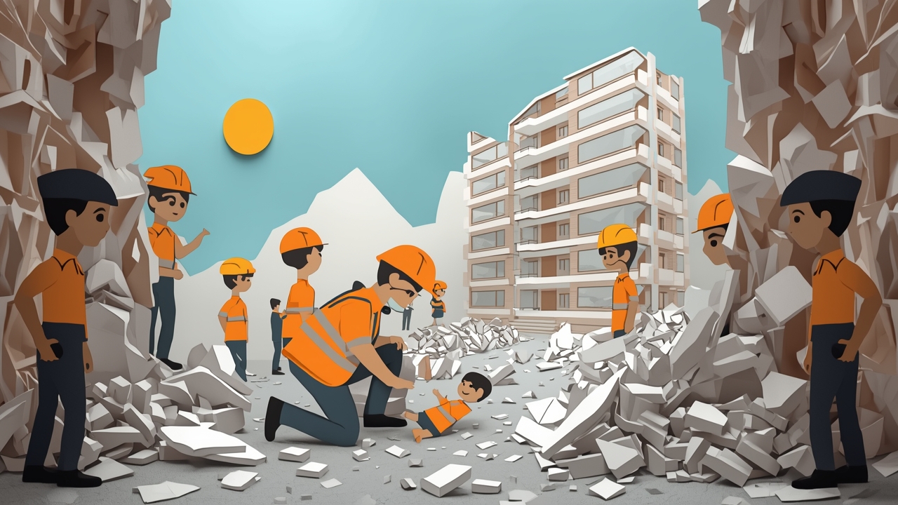 Rescue efforts underway in Istanbul building collapse
