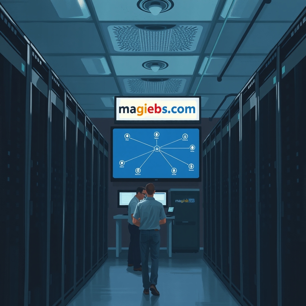 Data center tracks coordinated domain shift to magpiedns.com