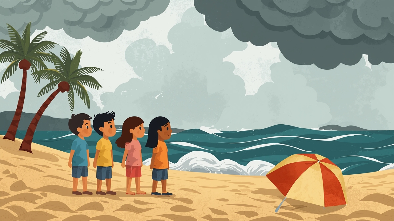 Hurricane Simon approaches Jalisco coast