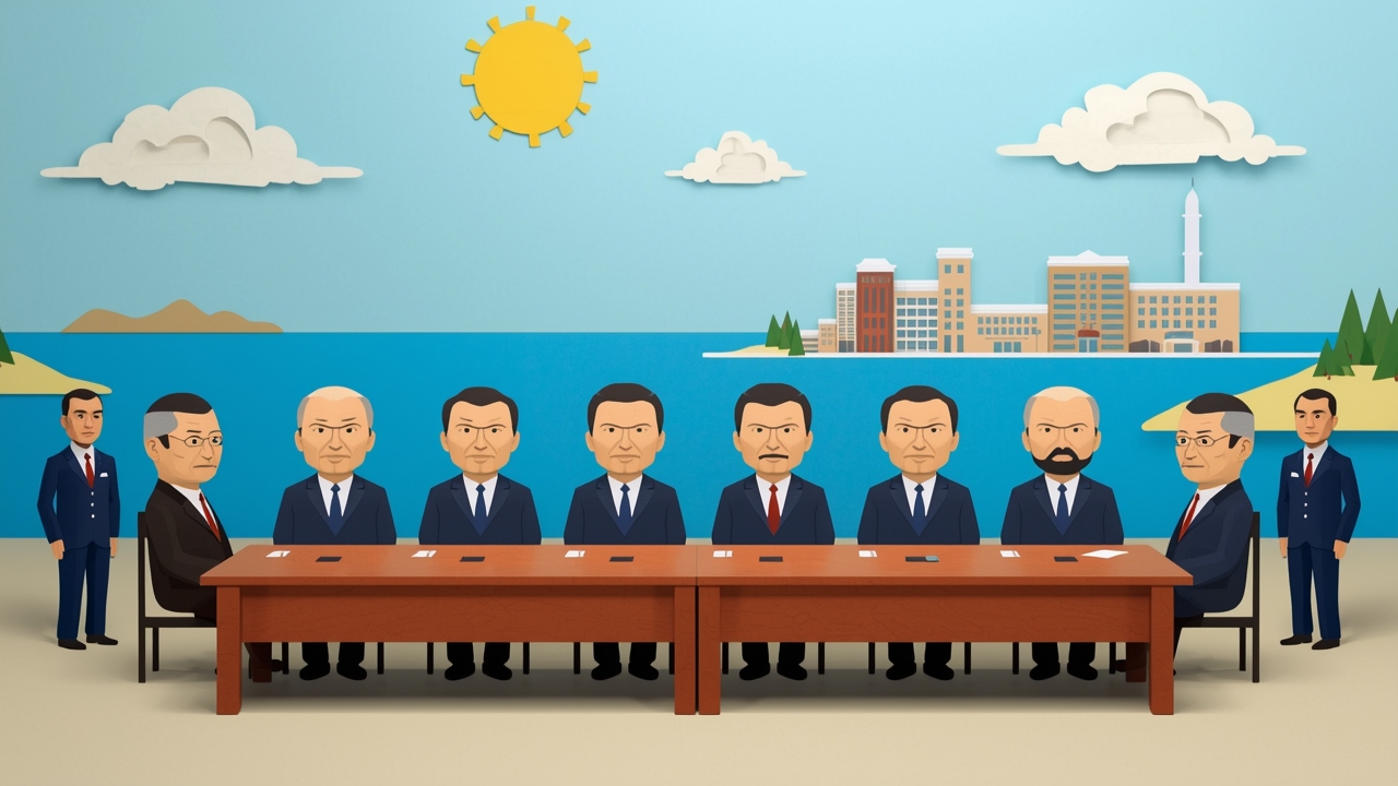 CIS leaders meet on Caspian coast to discuss trade barriers