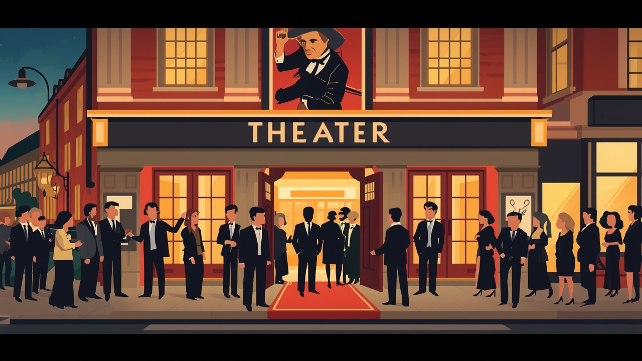 Tarantino's stage play debuts in London with Baron Cohen.